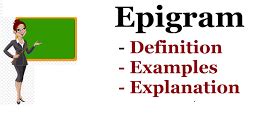 epigam|Epigram Definition & Meaning